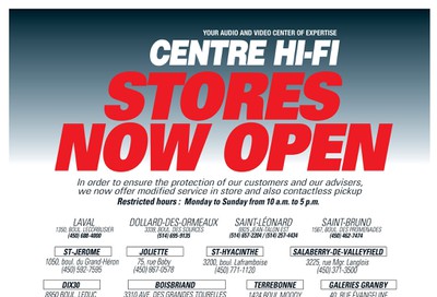 Centre Hi-Fi Flyer June 19 to 25