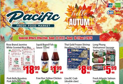Pacific Fresh Food Market (North York) Flyer September 12 to 18