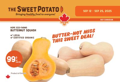 The Sweet Potato Flyer September 12 to 18 The Sweet Potato Flyer September 12 to 18