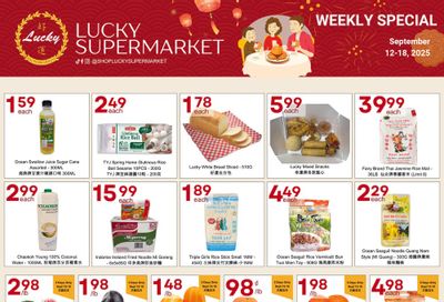 Lucky Supermarket (Edmonton) Flyer September 12 to 18