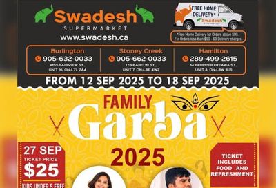 Swadesh Supermarket Flyer September 12 to 18