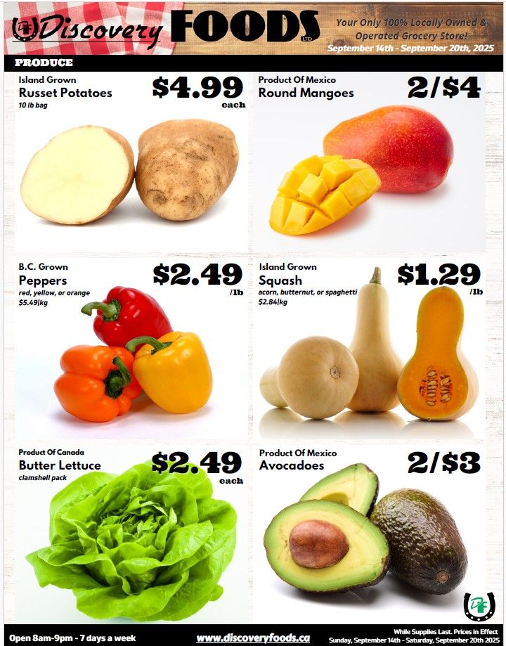 Discovery Foods Flyer September 14 to 20