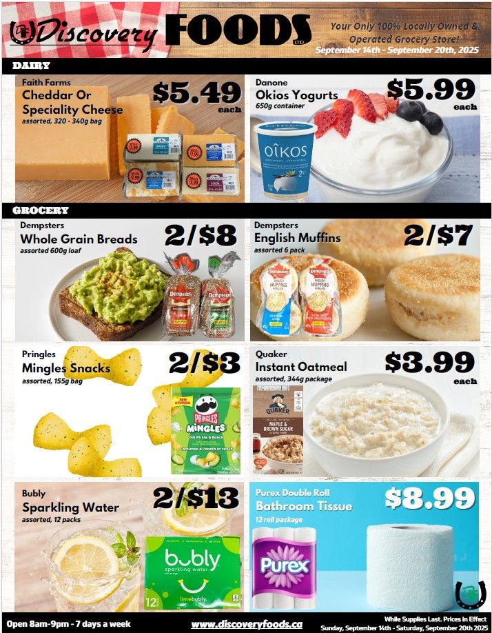Discovery Foods Flyer September 14 to 20