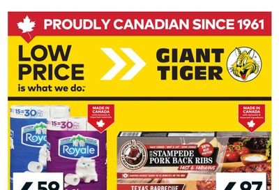 Giant Tiger (Atlantic) Flyer September 17 to 23