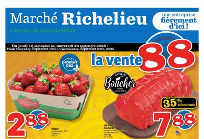 Marche Richelieu Flyer September 18 to 24