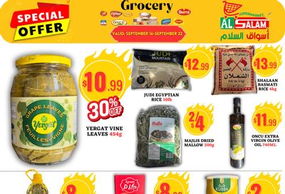 Al-Salam Supermarket Flyer September 16 to 22