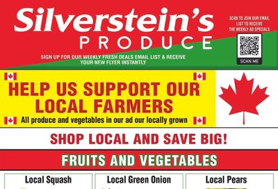 Silverstein's Produce Flyer September 16 to 20