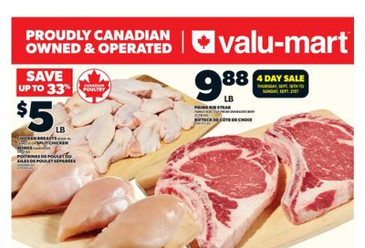 Valu-mart Flyer September 18 to 24
