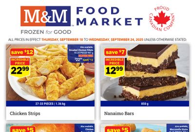 M&M Food Market (Atlantic & West) Flyer September 18 to 24