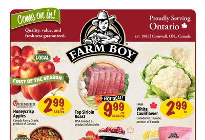 Farm Boy Flyer September 18 to 24 Farm Boy Flyer September 18 to 24