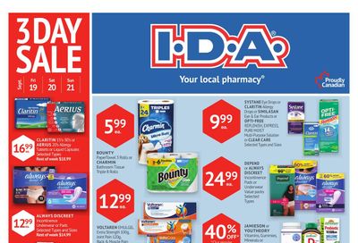 I.D.A. Flyer September 19 to 25