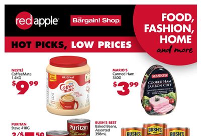 The Bargain Shop & Red Apple Stores Flyer September 18 to 24 The Bargain Shop & Red Apple Stores Flyer September 18 to 24