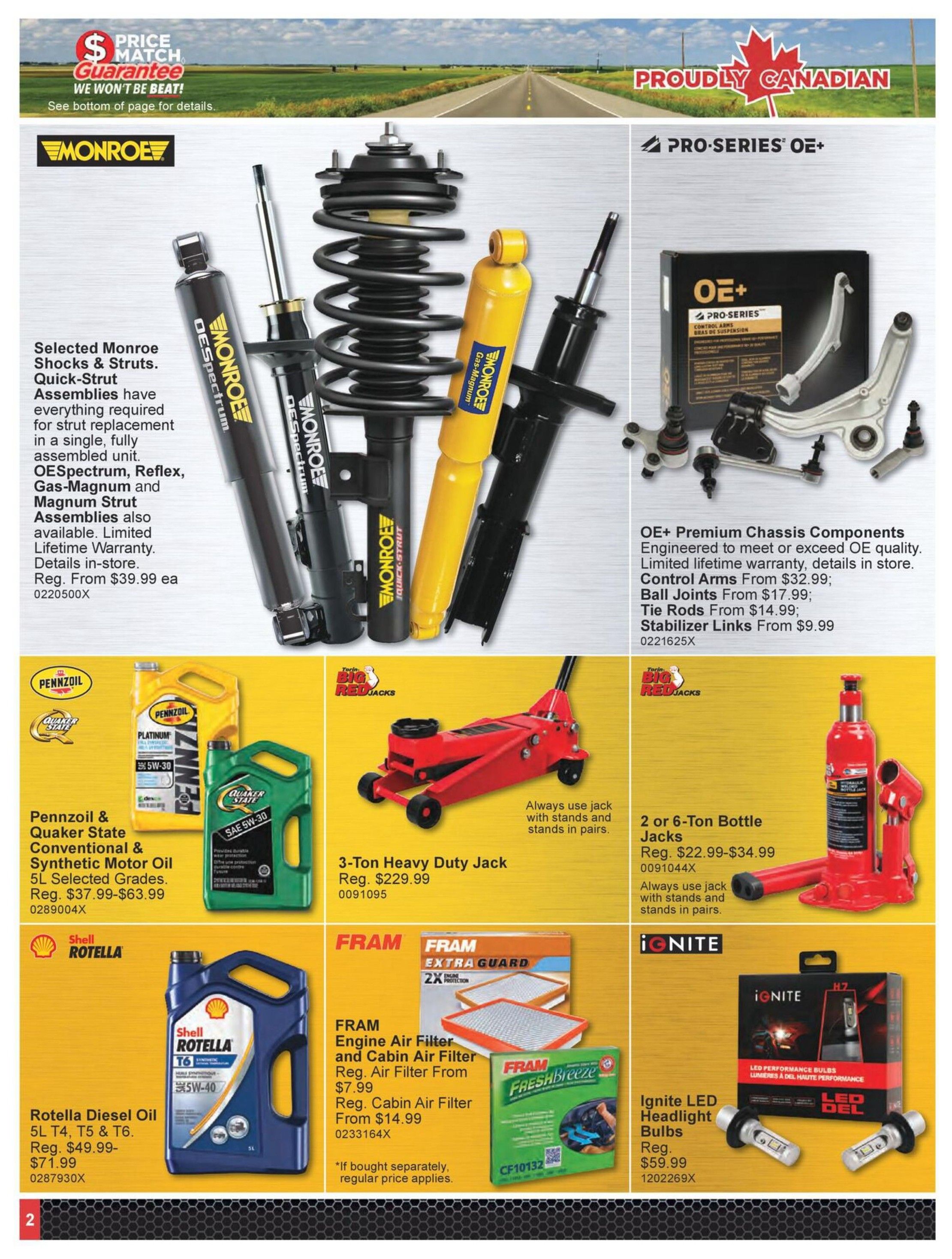 PartSource Flyer September 18 to October 1