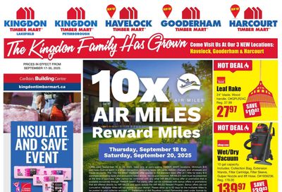 Timber Mart Flyer September 17 to 30 Timber Mart Flyer September 17 to 30