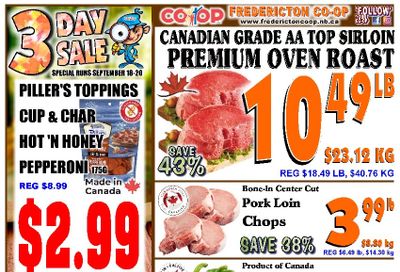 Fredericton Co-op Flyer September 18 to 24