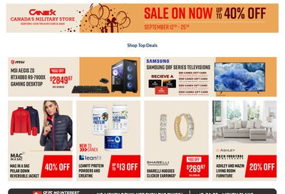Canex Flyer September 12 to 25