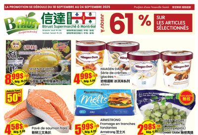 Btrust Supermarket (Montreal) Flyer September 18 to 24