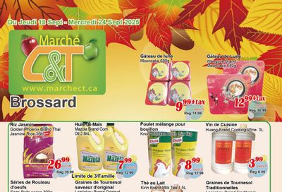 Marche C&T (Brossard) Flyer September 18 to 24
