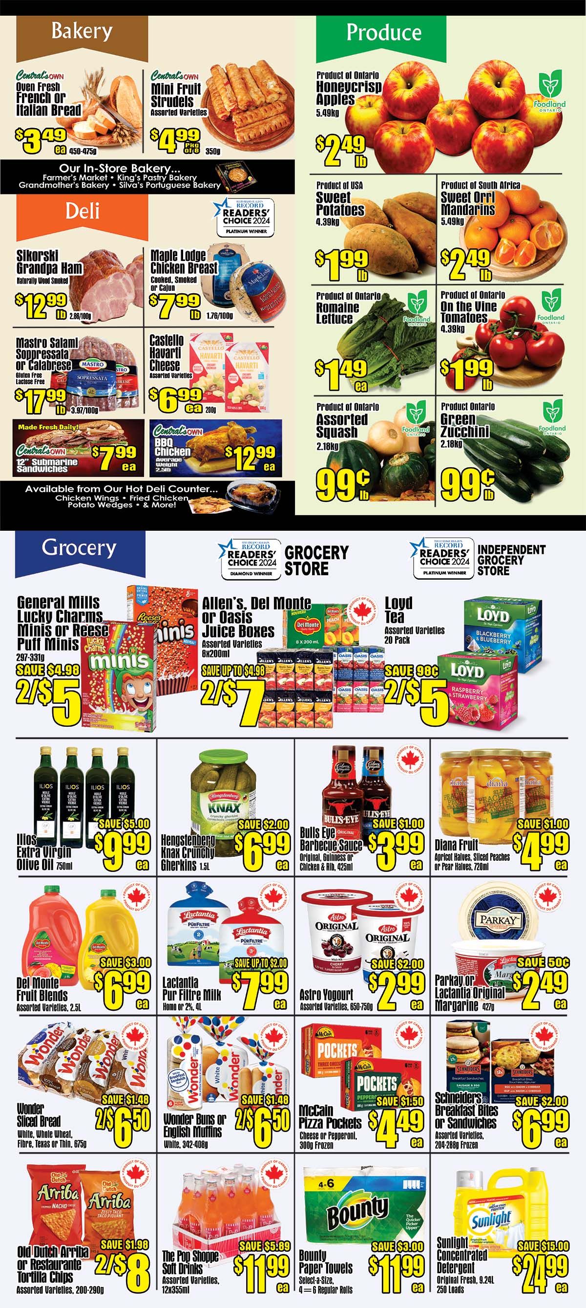 Central Fresh Market Flyer September 18 to 25