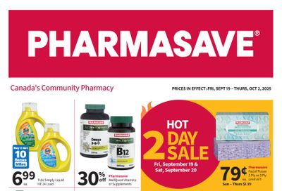 Pharmasave (West) Flyer September 19 to October 2
