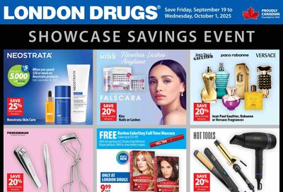 London Drugs Showcase Savings Event Flyer September 19 to October 1 London Drugs Showcase Savings Event Flyer September 19 to October 1
