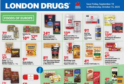 London Drugs Foods Of Europe Flyer September 19 to October 15