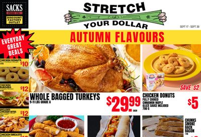Sacks Food Co. Flyer September 17 to 30 Sacks Food Co. Flyer September 17 to 30