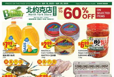 Btrust Supermarket (North York) Flyer September 19 to 25