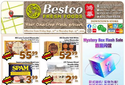 BestCo Food Mart (Downtown Toronto) Flyer September 19 to 25