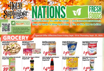 Nations Fresh Foods (Brampton) Flyer September 19 to 25