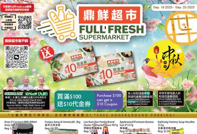 Full Fresh Supermarket Flyer September 19 to 25