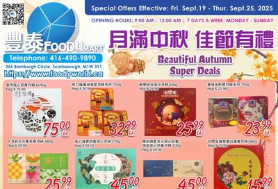 FoodyMart (Warden) Flyer September 19 to 25