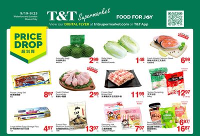 T&T Supermarket (London & Waterloo) Flyer September 19 to 25
