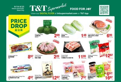 T&T Supermarket (Ottawa & Kanata) Flyer September 19 to 25