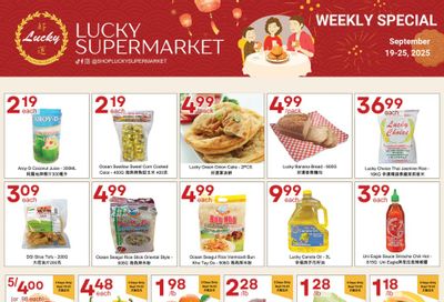 Lucky Supermarket (Edmonton) Flyer September 19 to 25