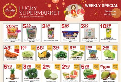 Lucky Supermarket (Calgary) Flyer September 19 to 25