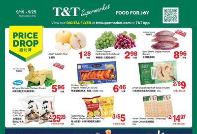 T&T Supermarket (AB) Flyer September 19 to 25