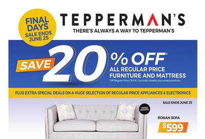 Tepperman's Flyer June 19 to 25