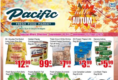Pacific Fresh Food Market (Pickering) Flyer September 19 to 25
