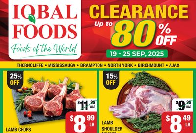 Iqbal Foods Flyer September 19 to 25