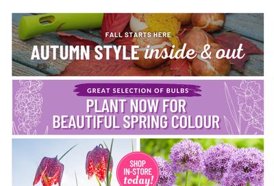 Lakeside Garden Gallery Flyer September 19 to 25