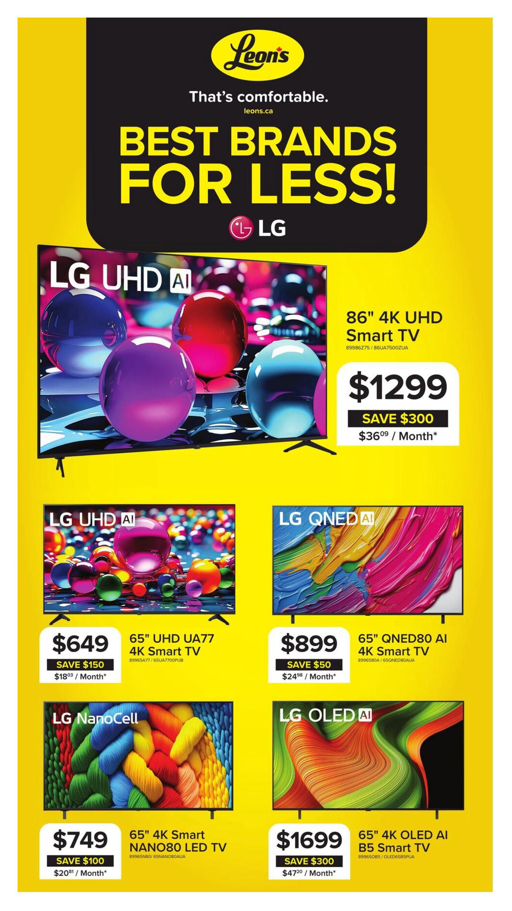 Leon’s Electronics Flyer September 19 to 25