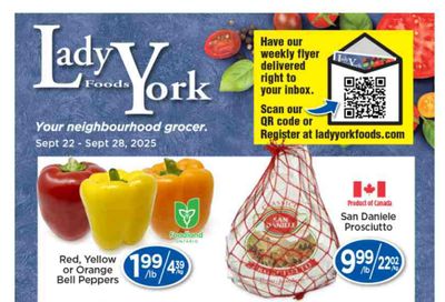 Lady York Foods Flyer September 22 to 28