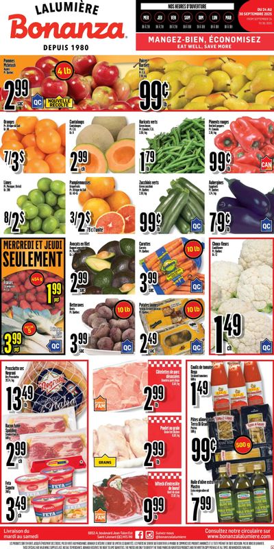 Bonanza Flyer September 24 to 30