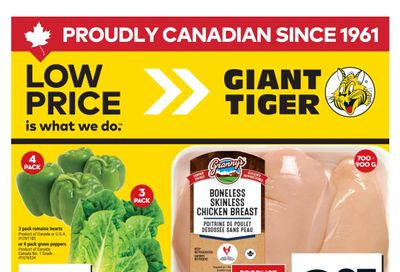Giant Tiger (West) Flyer September 24 to 30