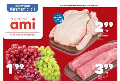 Marche Ami Flyer September 25 to October 1 Marche Ami Flyer September 25 to October 1