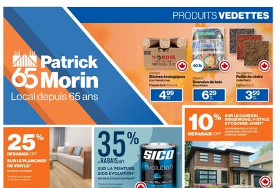 Patrick Morin Flyer September 25 to October 1