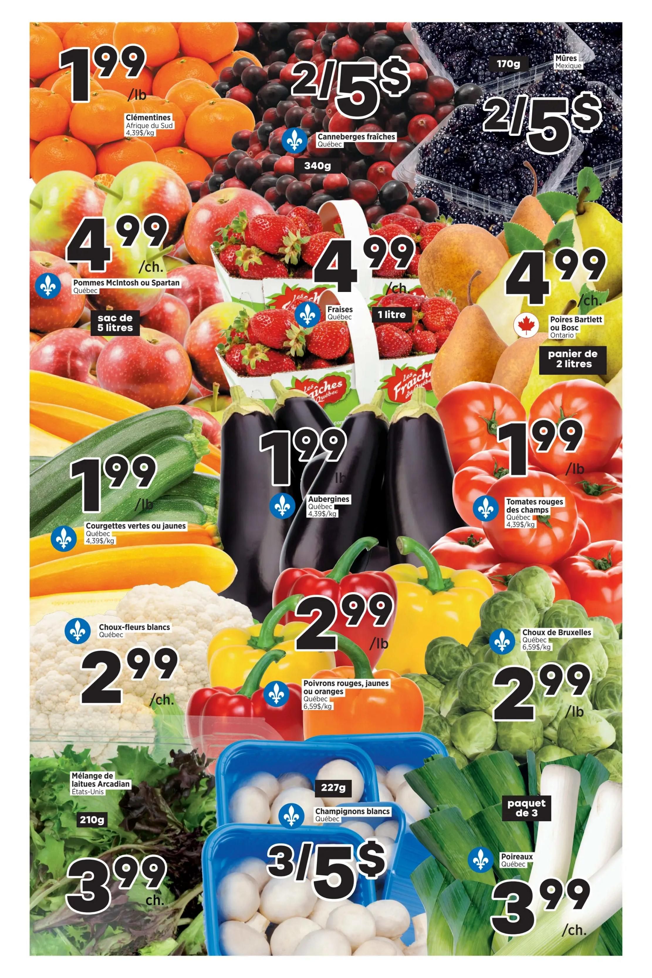 Val-Mont Flyer September 25 to October 1