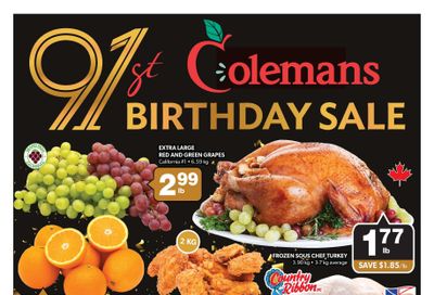 Coleman's Flyer September 25 to October 1