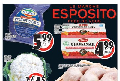 Esposito Flyer September 25 to October 1